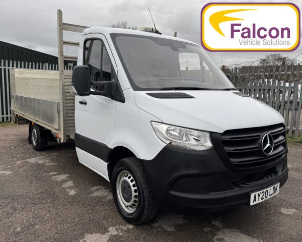 2020 Mercedes-Benz Sprinter 314 CDI L2 Dropside with Column Tail-Lift