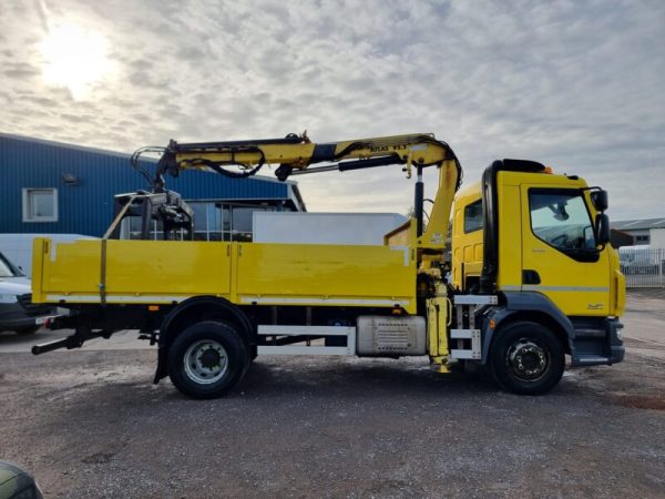 2017 DAF LF 230 FA 15 Tonne Crane Mounted Dropside Truck - Image 4