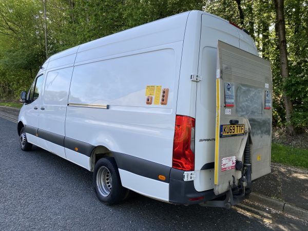 2019 Mercedes 516 LWB CDI Sprinter Van T/Lift - Image 2