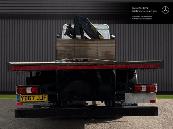 Mercedes-Benz Arocs 2530 Flatbed with Palfinger Crane - Image 8