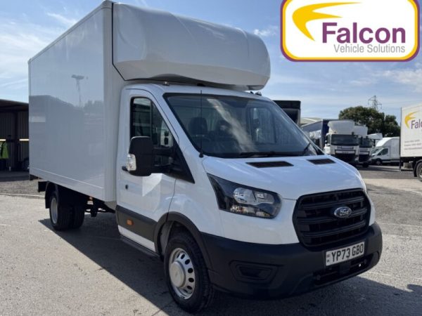 2023 (GBO) Ford Transit 2.0 350 EcoBlue HD Leader RWD Luton Box with Tail Lift
