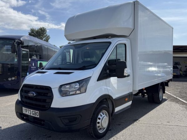 2023 (GBO) Ford Transit 2.0 350 EcoBlue HD Leader RWD Luton Box with Tail Lift - Image 2