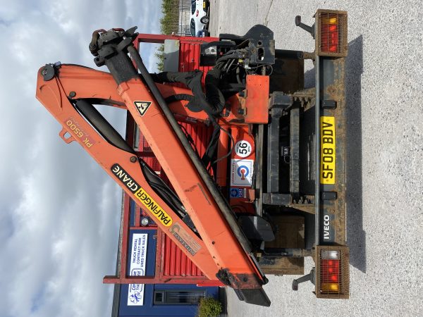 2008 7.5t Iveco ML75 E16 Dropside with Crane - Image 3