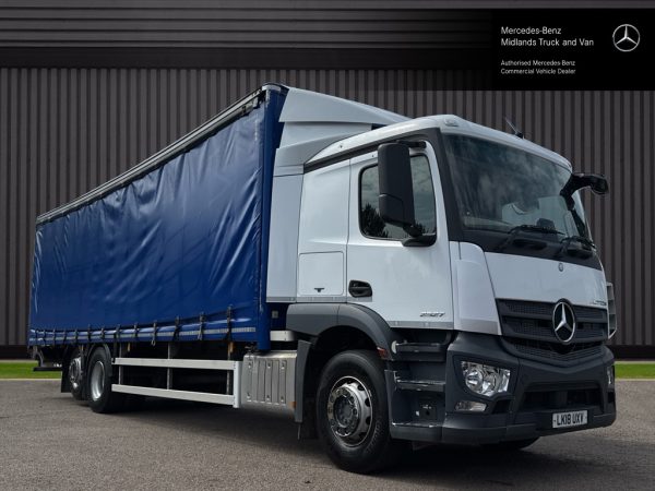 Mercedes-Benz Actros 2527 Curtainside with Tuckaway Taillift