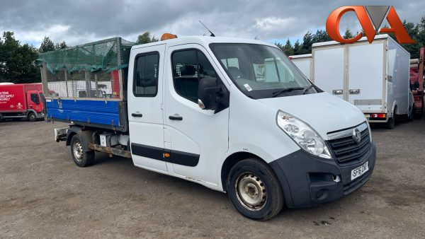 Vauxhall Movano 2.3 CDTI BiTurbo ecoFLEX H1 Crew Cab Tipper 136ps