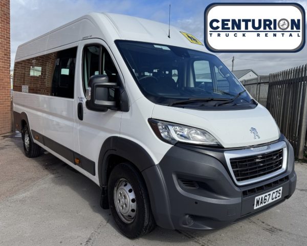 Peugeot Boxer 2.0 BlueHDI 440 L4H2 17 Seat Minibus Lite