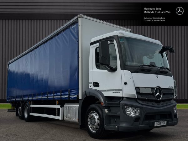Mercedes-Benz Antos 2530 Curtainside with Tuckaway Taillift
