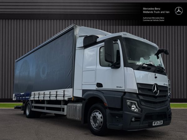 Mercedes-Benz Actros L 1830L Curtainside with Tuckaway Taillift 26FT
