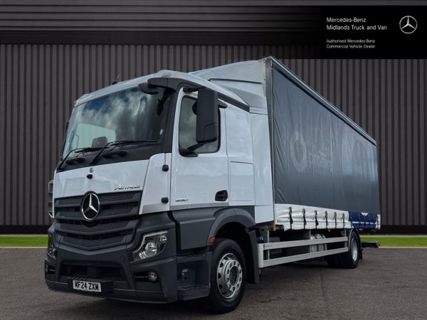 Mercedes-Benz Actros L 1830L Curtainside with Tuckaway Taillift 26FT - Image 2