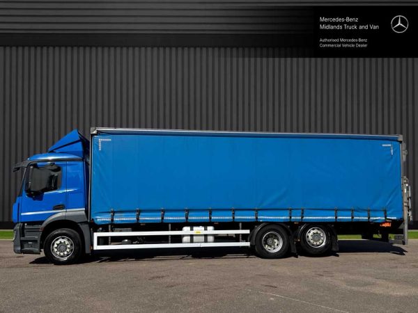 Mercedes-Benz Actros 2532 Curtainside with Taillift - Image 6